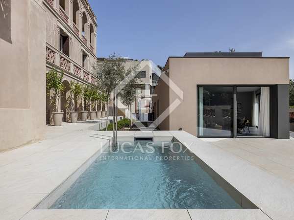 Квартира 482m², 307m² террасa аренда в Сарриа, Барселона