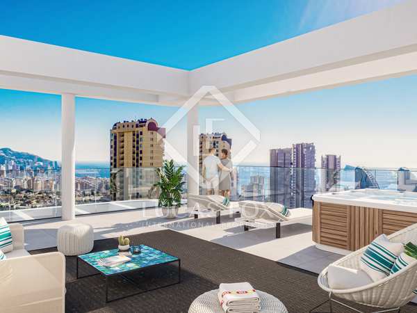 Penthouse de 347m² a vendre à Benidorm Poniente avec 225m² terrasse