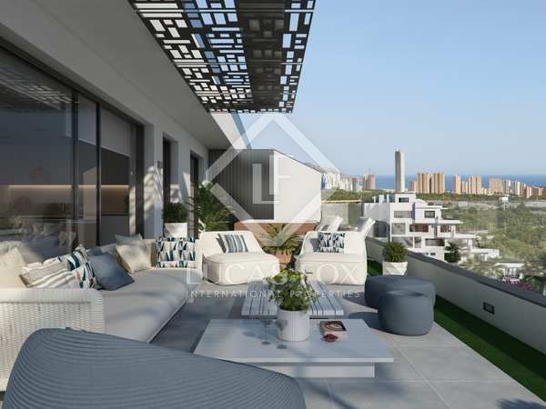 136m² penthouse with 42m² terrace for sale in Finestrat