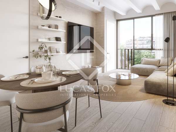Appartement de 55m² a vendre à El Clot avec 7m² terrasse