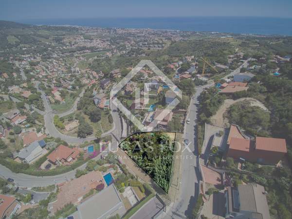 980m² plot for sale in Alella, Barcelona