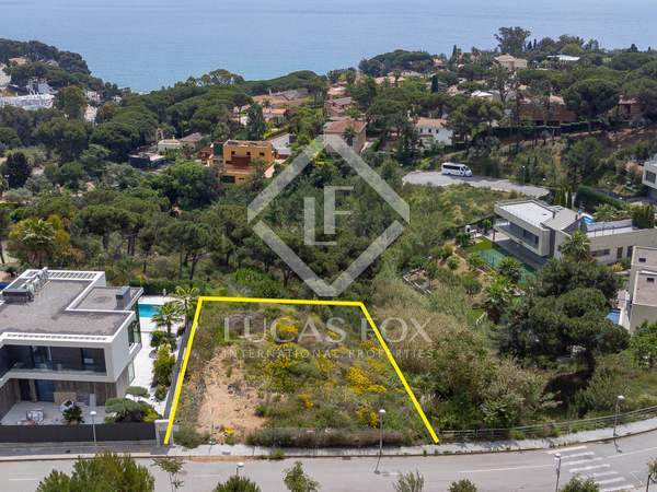 803m² plot for sale in Blanes, Costa Brava