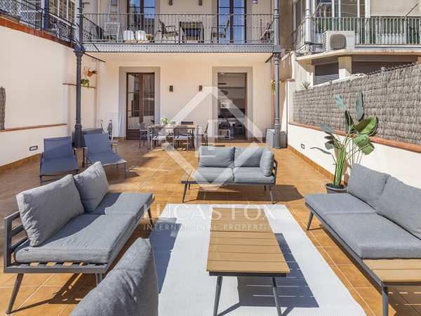 85m² apartment with 80m² terrace for rent in Eixample Right