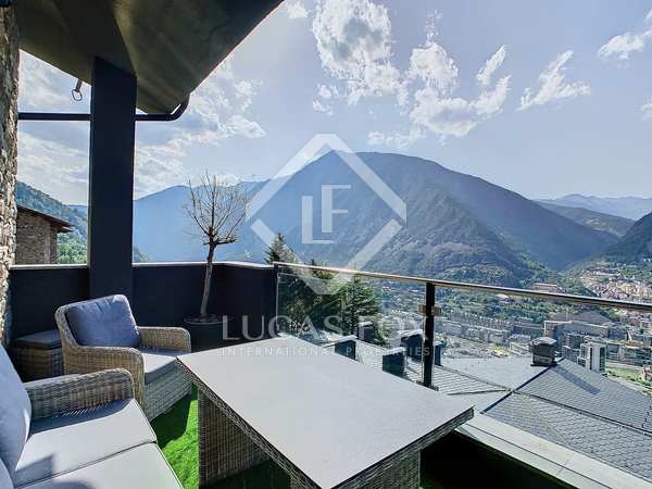 144m² apartment with 23m² terrace for sale in Escaldes