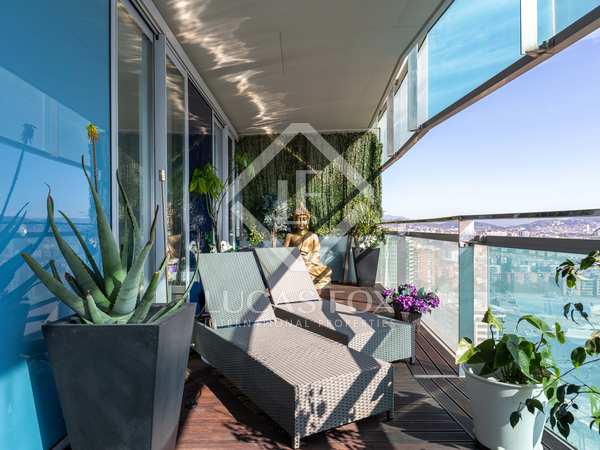 140m² apartment with 99m² terrace for sale in Diagonal Mar