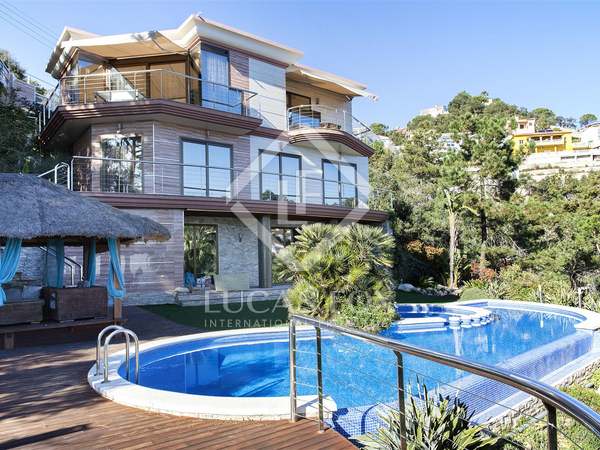 Costa Brava villa to buy with great sea views, Lloret de Mar