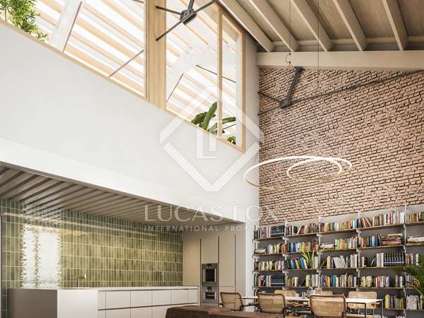 98m² loft with 24m² terrace for sale in Poblenou, Barcelona
