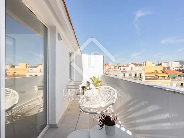 37m² penthouse with 9m² terrace for rent in Poble Sec