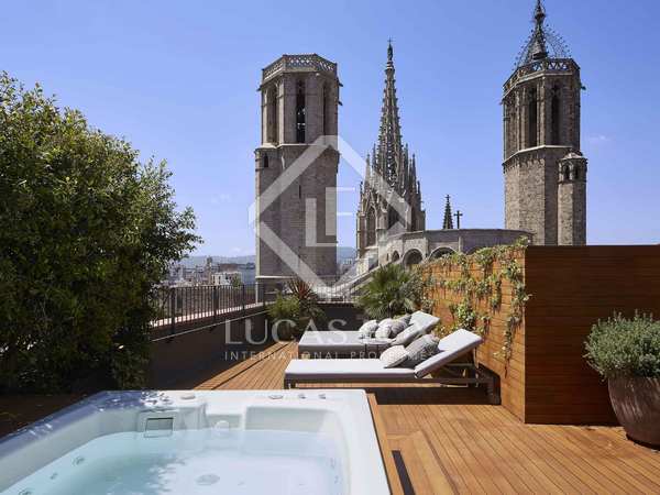 Penthouse de 75m² a louer à Gótico avec 220m² terrasse