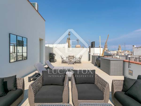 122m² penthouse with 60m² terrace for sale in Gótico