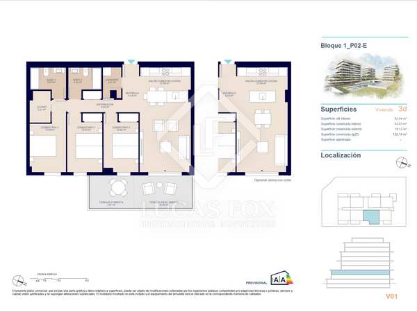 101m² lägenhet med 19m² terrass till salu i El Campello