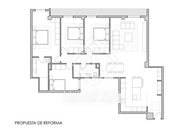 158m² apartment for sale in El Mercat, Valencia