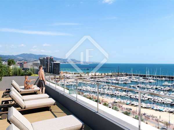 89m² apartment with 95m² terrace for sale in Badalona