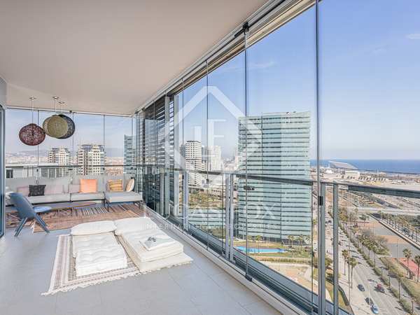143m² apartment with 73m² terrace for sale in Diagonal Mar