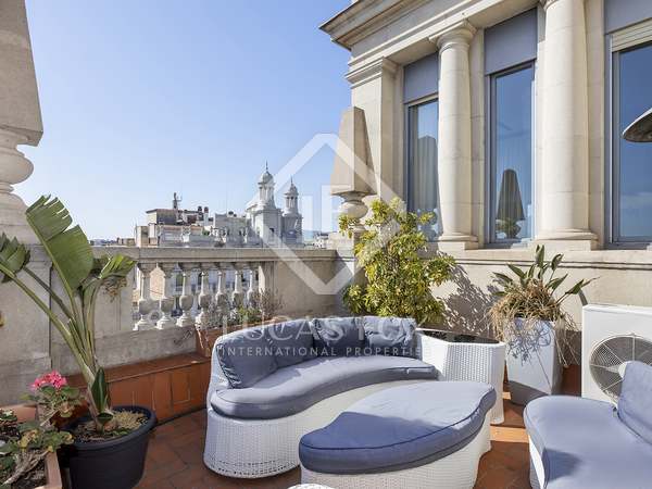 Penthouse de 269m² with 328m² terraço à venda em Eixample Right