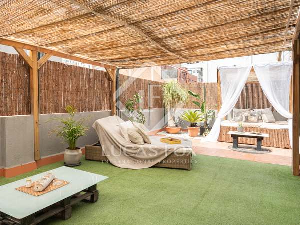 52m² takvåning med 112m² terrass till salu i Gràcia