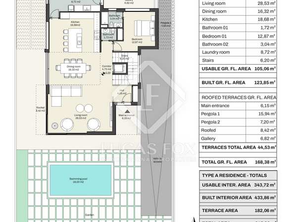 344m² house / villa with 45m² terrace for sale in Albufereta