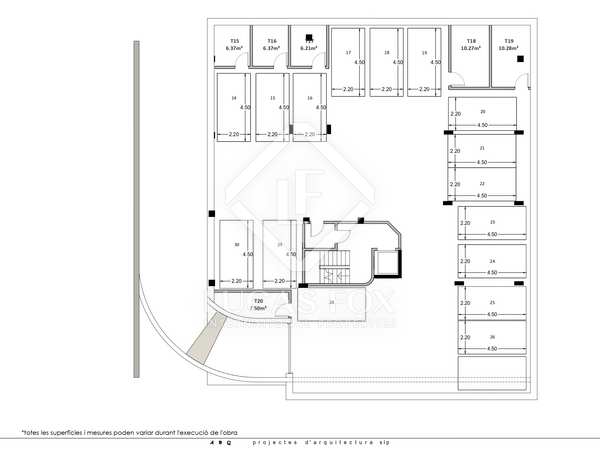 87m² lägenhet med 20m² terrass till salu i Volpelleres