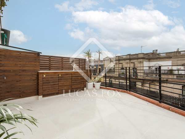 Piso de 52m² con 21m² terraza en alquiler en Eixample Izquierdo