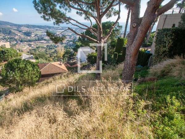 Terreno de 1,000m&sup2; &agrave; venda em Alella, Maresme